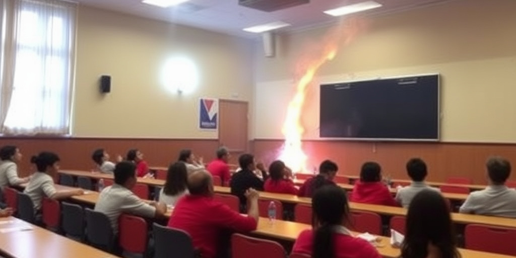 Incendio in aula di Rutigliano: stufe elettriche senza riscaldamento causano sovraccarico e evacuazione