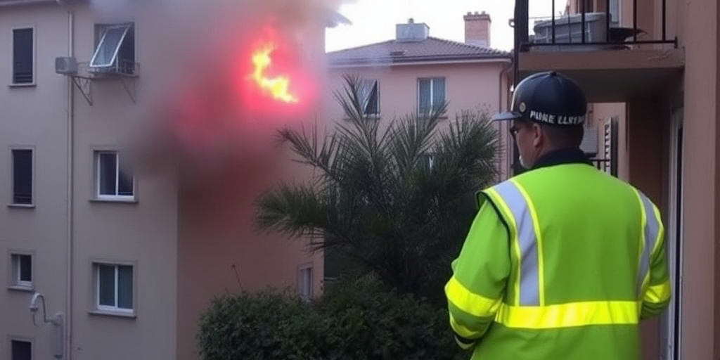Incendio in bed &amp; breakfast di Portuense: evacuazione del quarto piano per malfunzionamento elettrodomestico