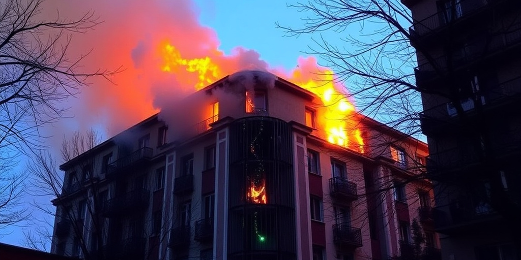 Incendio in edificio abbandonato a Milano: vigili del fuoco salvano quattro senzatetto