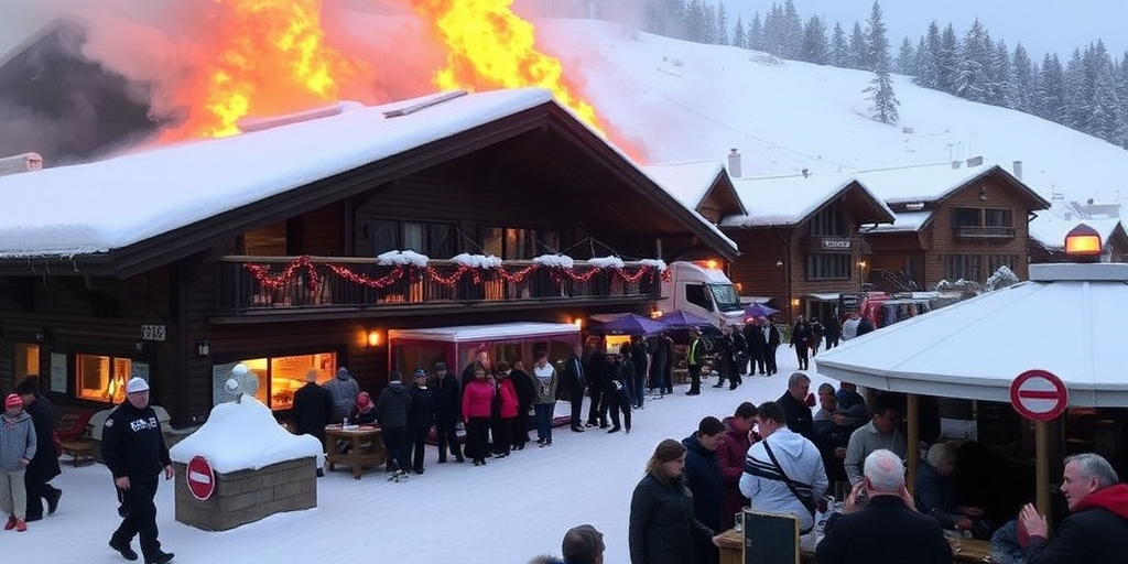 Incendio in un bar di Crans‑Montana, Svizzera: 40 morti e 115 feriti