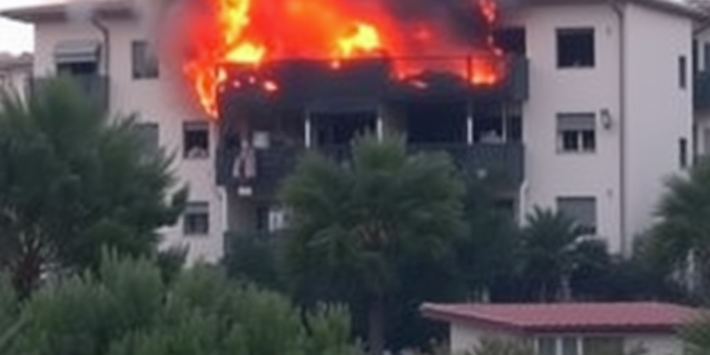 Incendio nel condominio 82 di Piombino: 19 appartamenti evacuati, cinque persone intossicate
