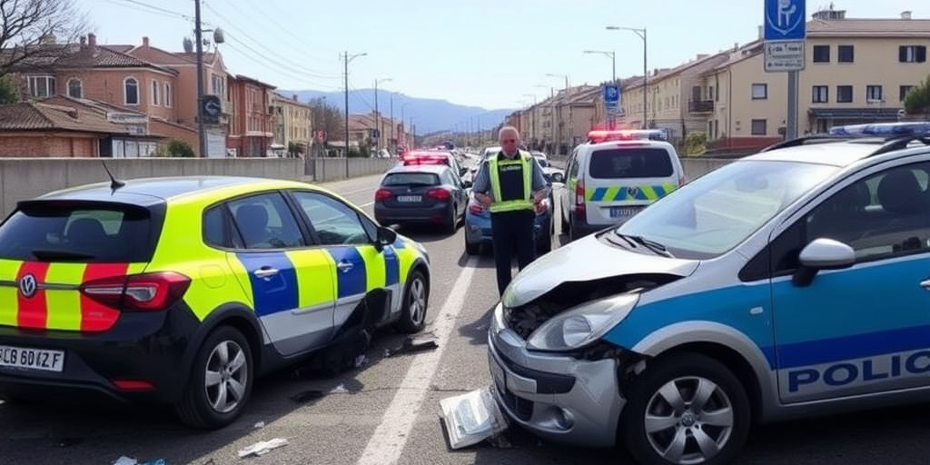Incidente a Palermitano: sei feriti tra due auto e una microcar, chiusa la Statale 113