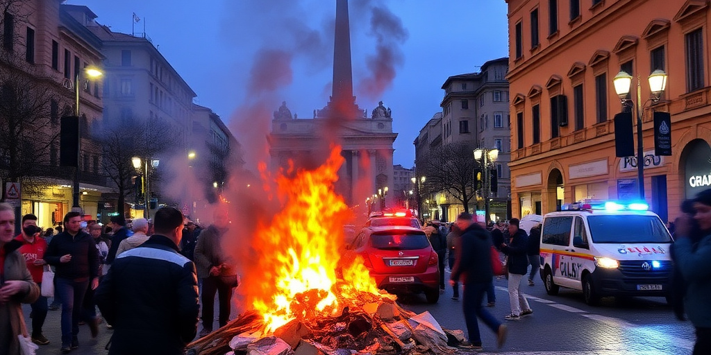 Incidente di Capodanno 2026 a Roma: una bomba carta provoca morte e 28 feriti