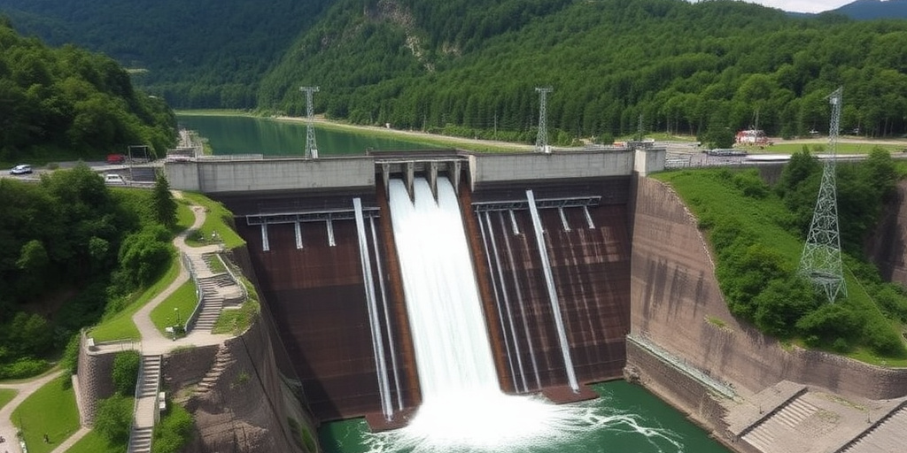 Ingegneri controllano la diga di Senteeko per prevenire rottura