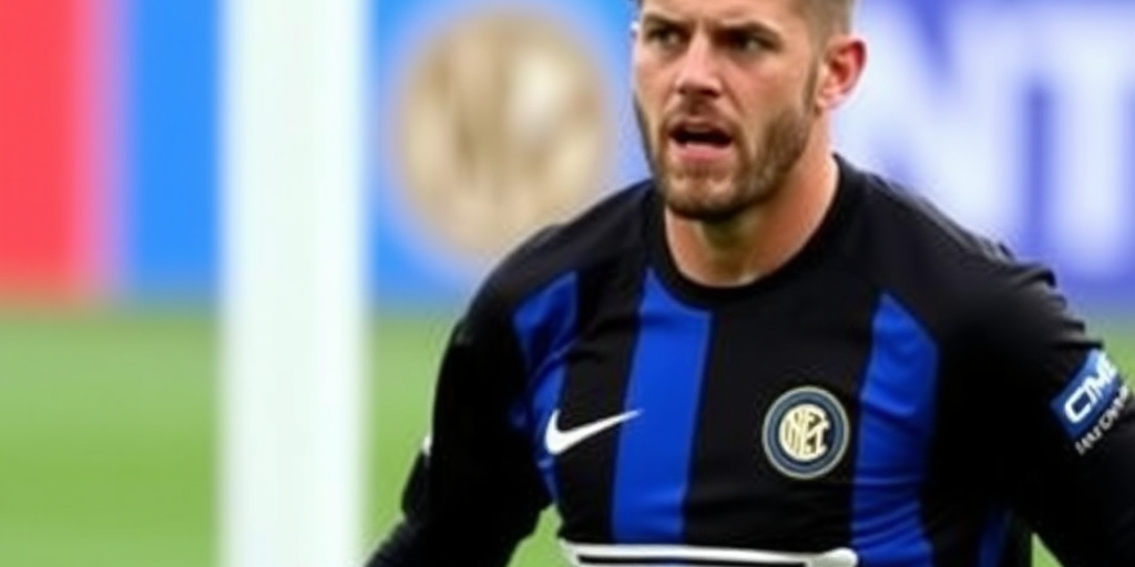 Inter: Barella infortunato, non disponibile per la partita contro il Dortmund