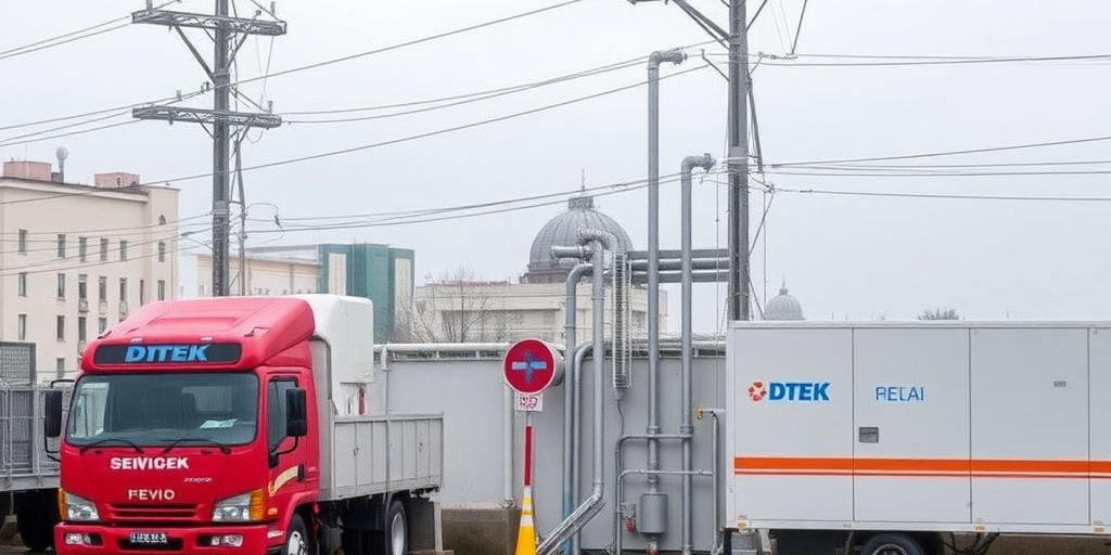 Interruzione di acqua, calore e trasporto elettrico a Kiev: DTEK annuncia spegnimenti di emergenza