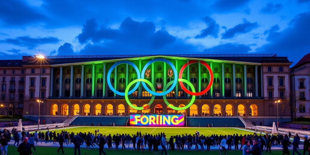 Intesa Sanpaolo ospita la fiamma olimpica al grattacielo di Torino per sostenere Milano Cortina