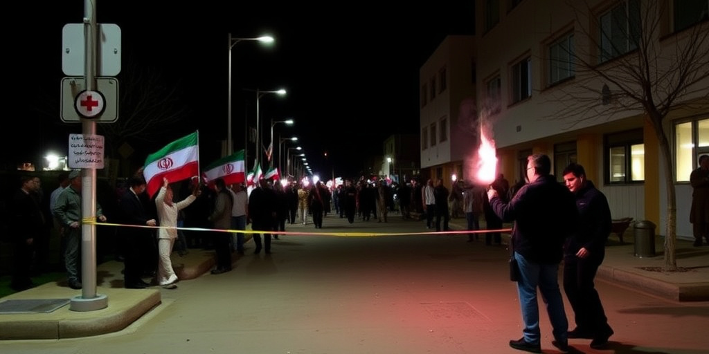 Iran: Ospedale chiuso a Kermanshah dopo che un protestante è stato colpito da proiettili durante una manifestazione