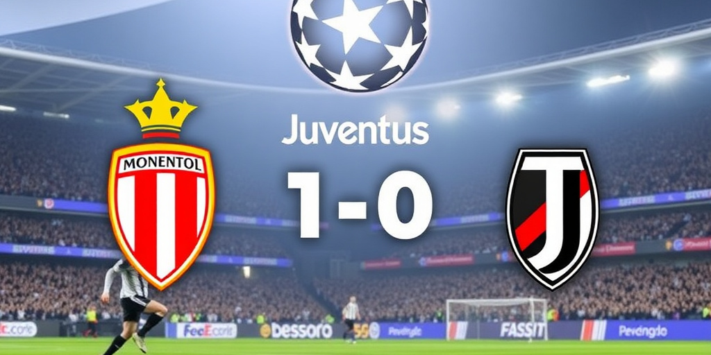 Juventus pareggia 0-0 con il Monaco e dovrà affrontare i playoff per la Champions League