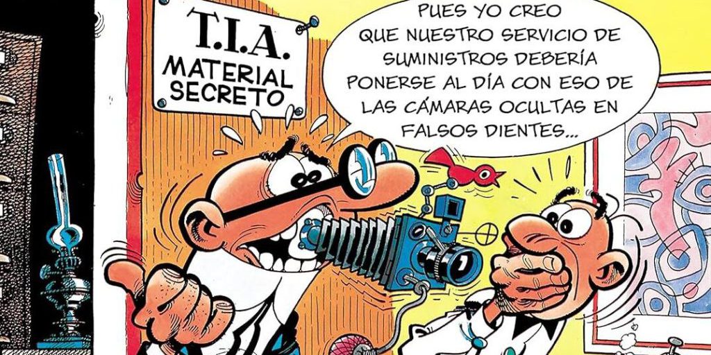 Mortadelo e Filemón al laboratorio: viaggi nel tempo, cacca spaziale e colpi a discrezione