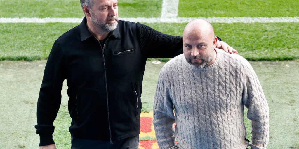 Derby Espanyol–Barcellona: Joan García e Manolo González in campo