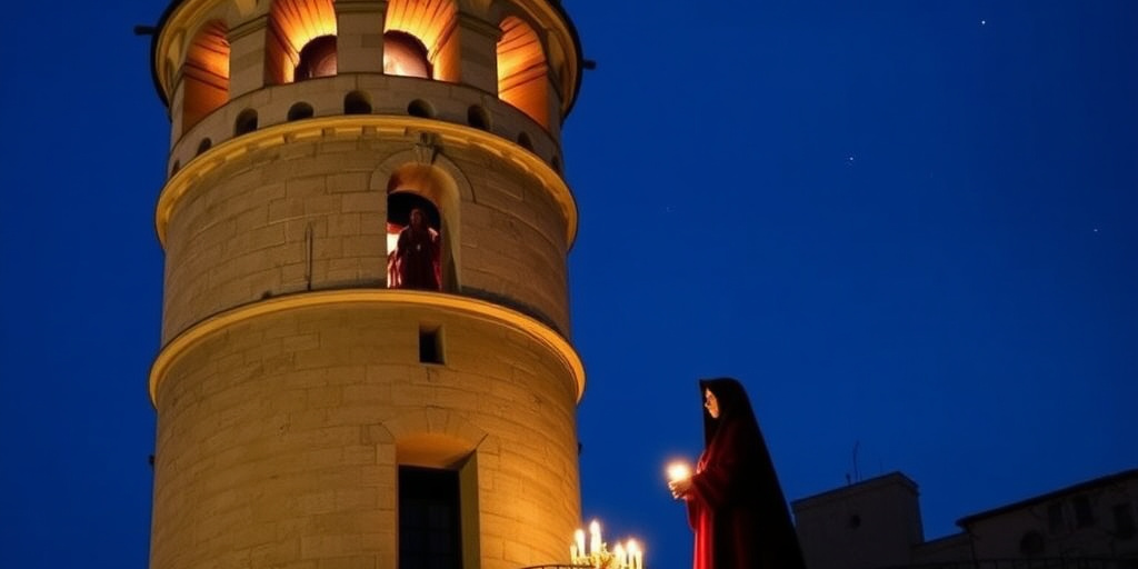 La Befana visita la Torre del Popolo ad Assisi con Liliana Fiorelli ed Elisa Benvenuto