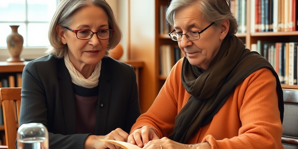 La bibliotecaria che ricorda le storie delle persone