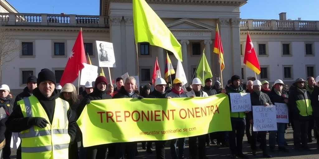 Lavoratori protestano davanti alla Prefettura di Campobasso per violazioni contrattuali