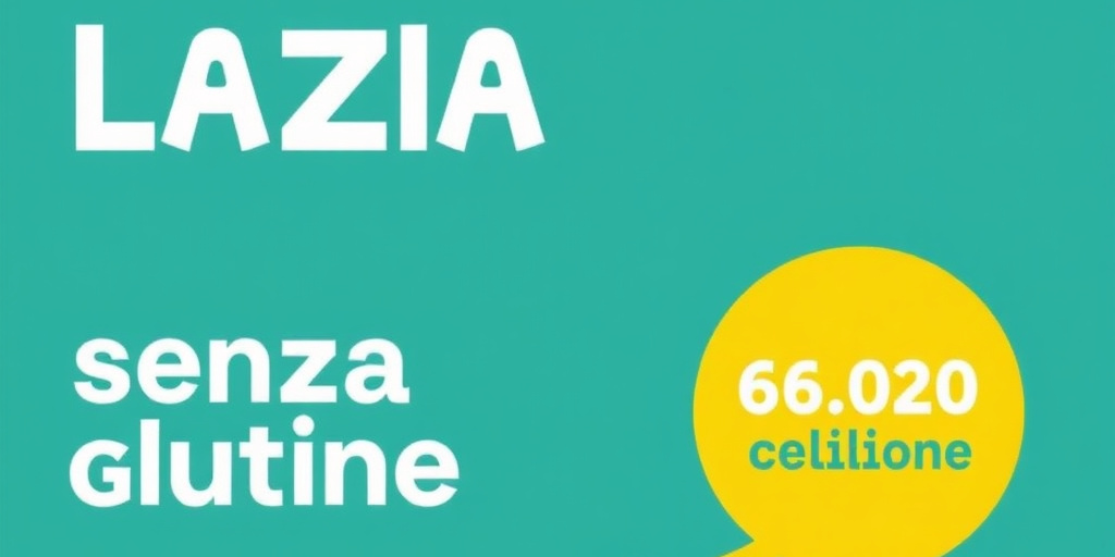 Lazio avvia progetto “Lazio senza glutine” per i 26.800 celiaci