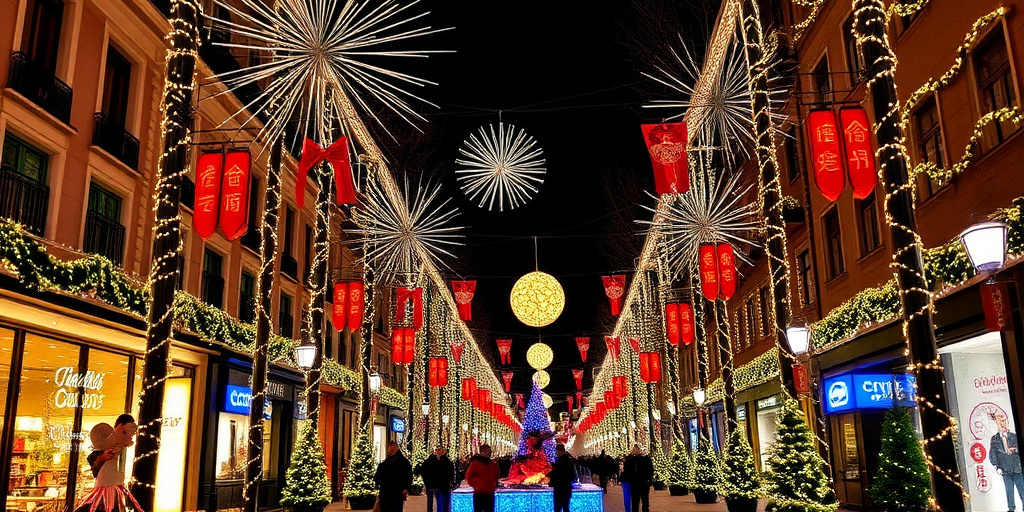 Le località si preparano per il Capodanno con eventi e decorazioni