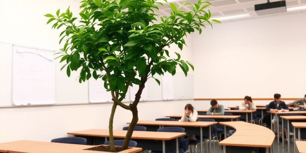 Licei genovesi introducono piante in aula per migliorare la qualità dell'aria