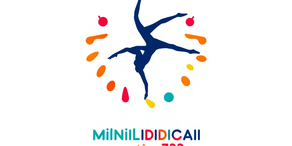 Logo dei mondiali di ginnastica acrobatica scelto tra le proposte degli studenti del Mengaroni