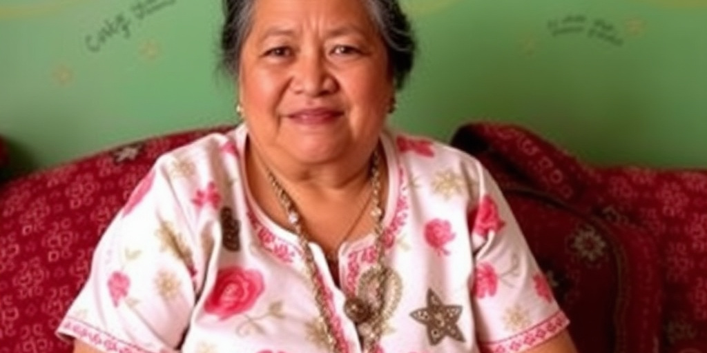 Lola Estelita Dy, sopravvissuta filippina, condivide due desideri con Lila Pilipina