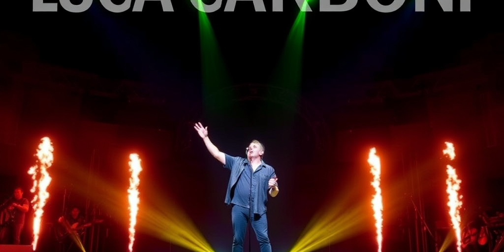 Luca Carboni torna a Bologna: prima delle tre date all'Unipol Arena