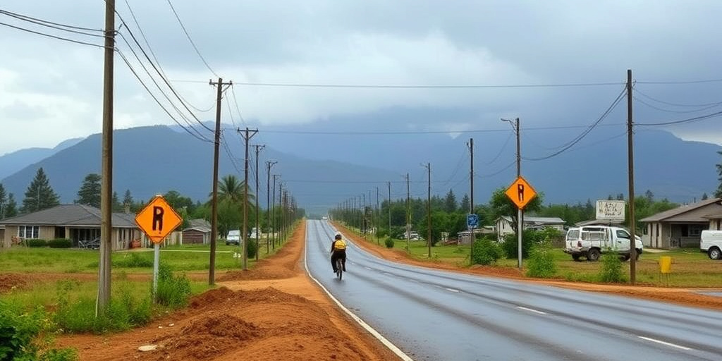 Makgetsi Construction ripara strade di Greater Tzaneen dopo le piogge intense