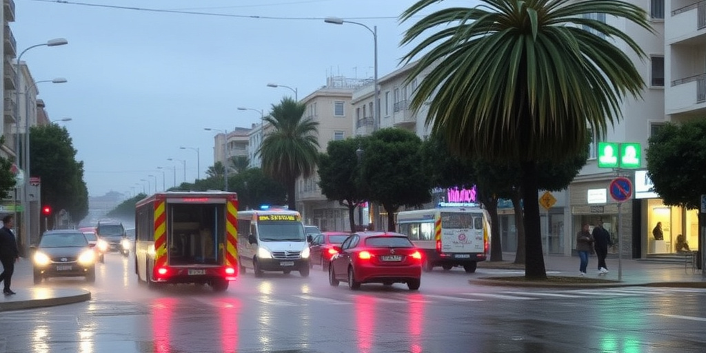 Maltempo provoca crolli a Taranto, incendio a Martina Franca e disagi al traffico a Bari