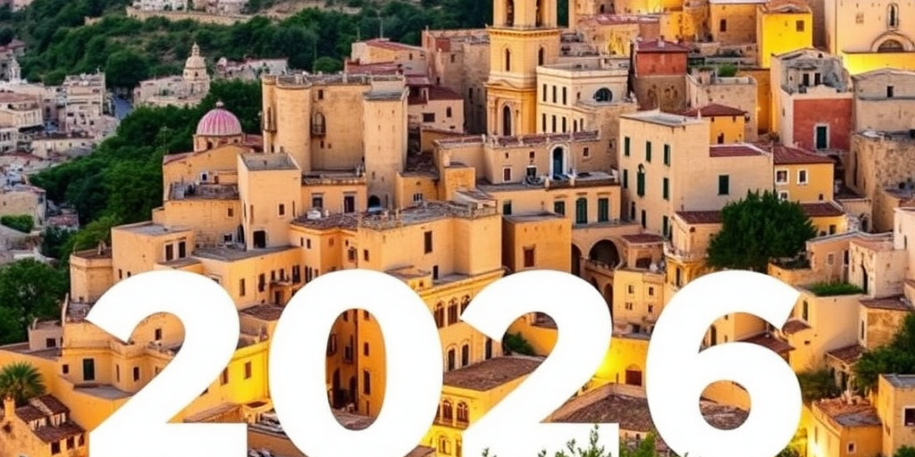Matera riceve 4 milioni di euro per il 2026 come Capitale Europea della Cultura e del Dialogo