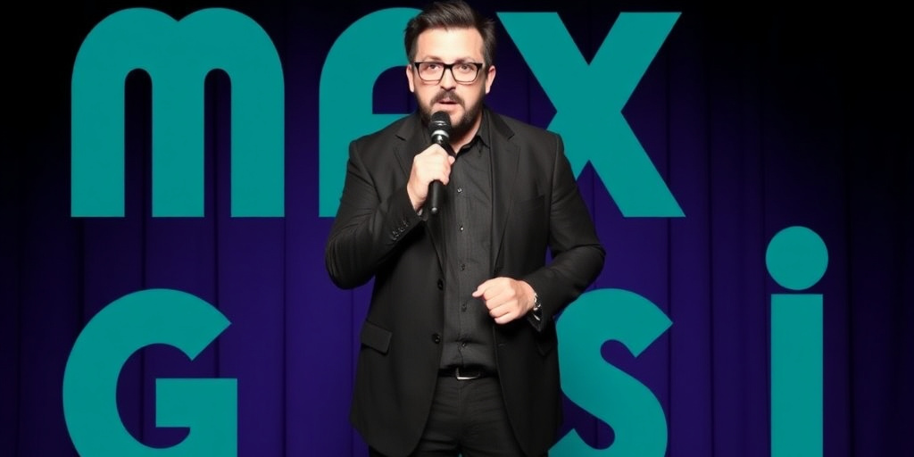 Max Giusti presenta il nuovo one‑man show “Bollicine Update” al Teatro Sistina dal 14 al 18 gennaio