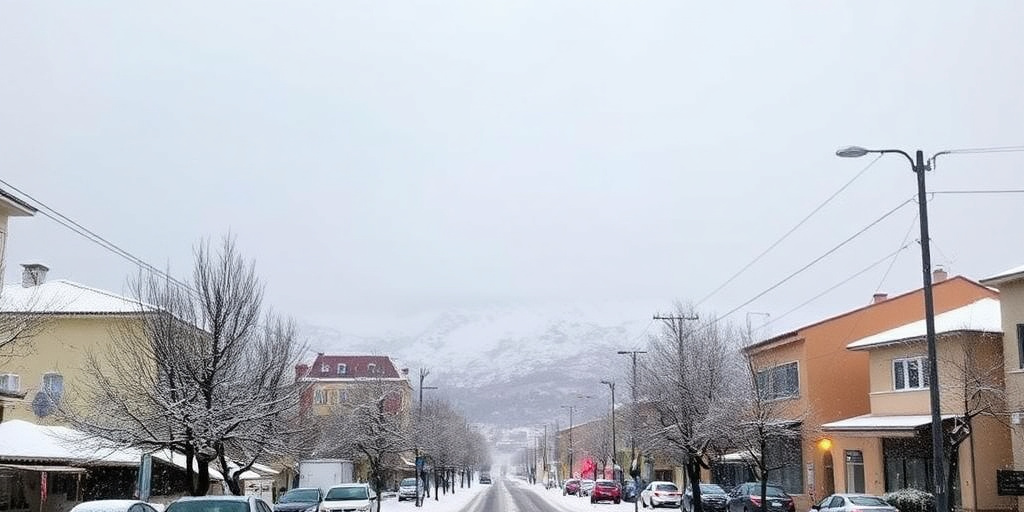 Messina sotto la neve: la prima nevicata abbondante dal 1985 causata da un ciclone artico
