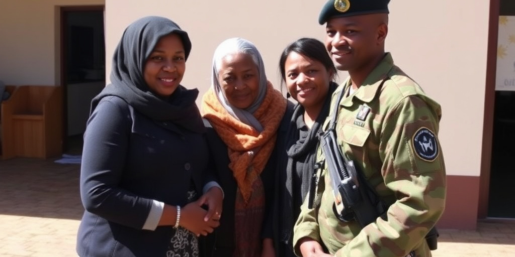 Ministero della Difesa visita la famiglia del caduto T.J. Motsamai dopo incidente durante Operazione CORONA