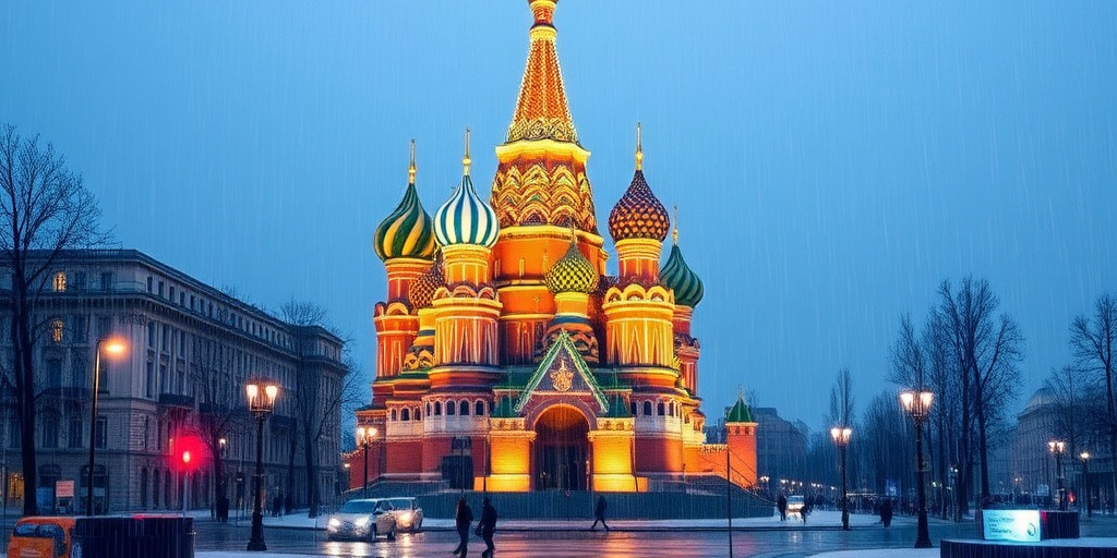 Mosca: quasi il 20% della pioggia mensile caduto in una sola notte