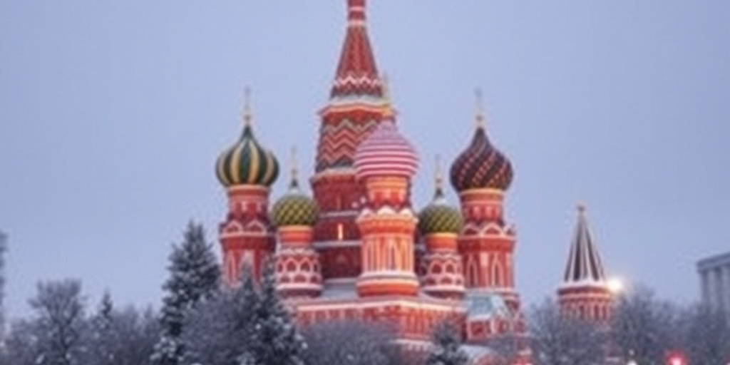 Moscova: livello di pericolo meteorologico al livello arancione per nevicata intensa