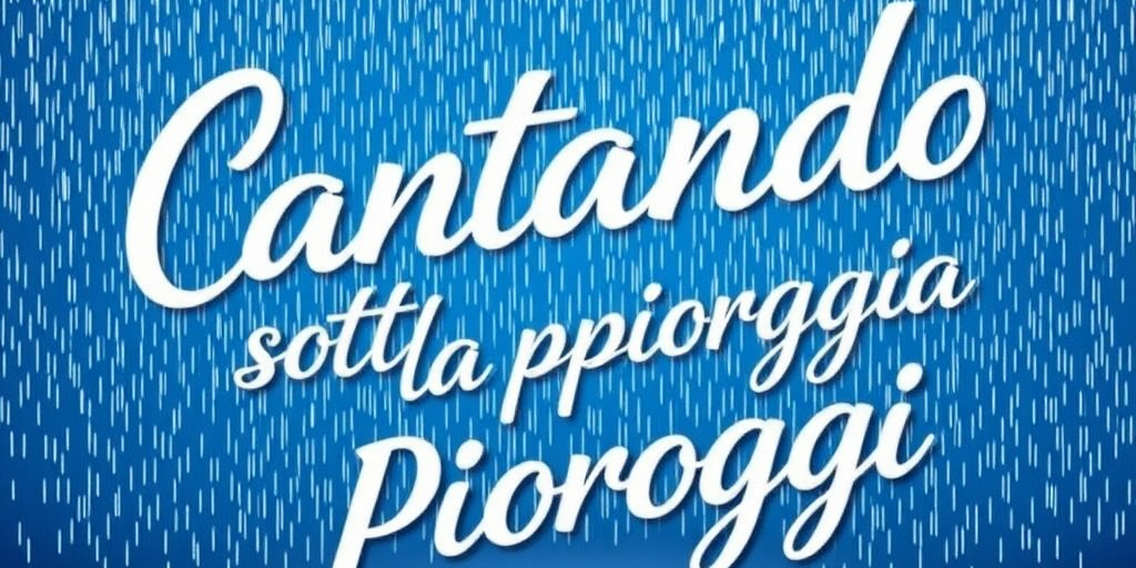 Musical “Cantando sotto la pioggia” in esclusiva regionale al Teatro Muse di Ancona il 17 e 18 gennaio