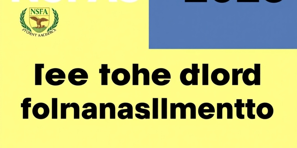 NSFAS completa l'elaborazione delle domande di finanziamento per l'anno accademico 2026