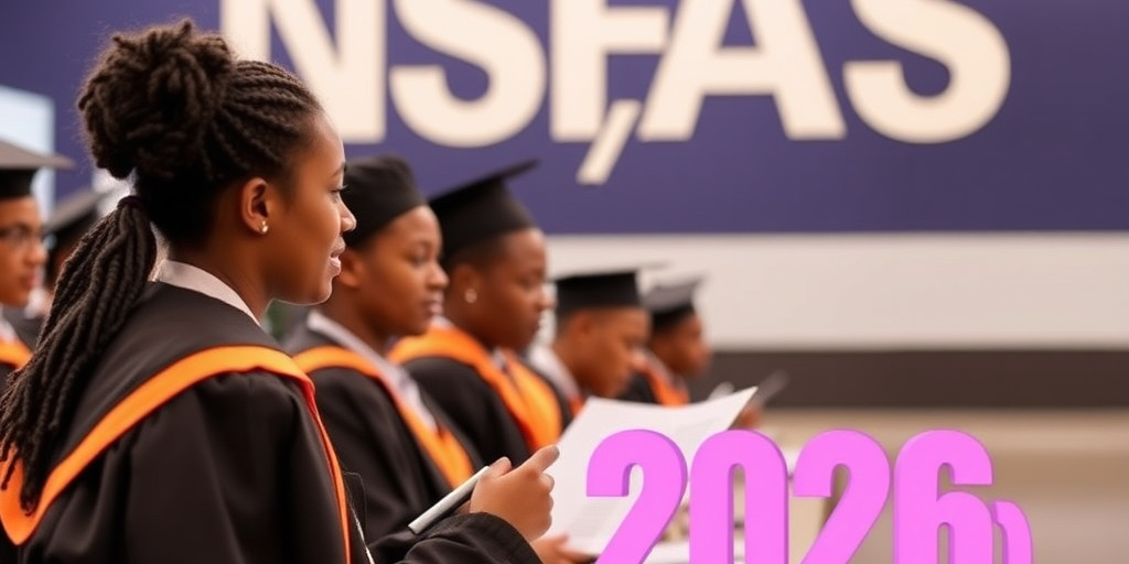 NSFAS gestisce quasi 900.000 domande di aiuti studenteschi per il 2026