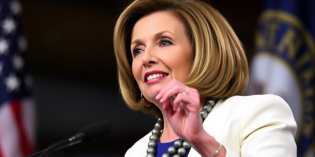 Nancy Pelosi prevede la ripresa della maggioranza democratica nella Camera dei rappresentanti nel 2026 e la nomina di Haikim Jeffries come nuovo presidente