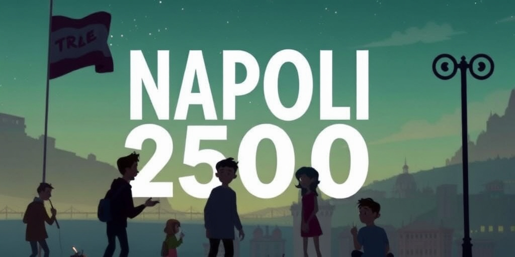 Napoli 2500: corto animato proiettato a CasaCinema con Manfredi, Armato e Valente