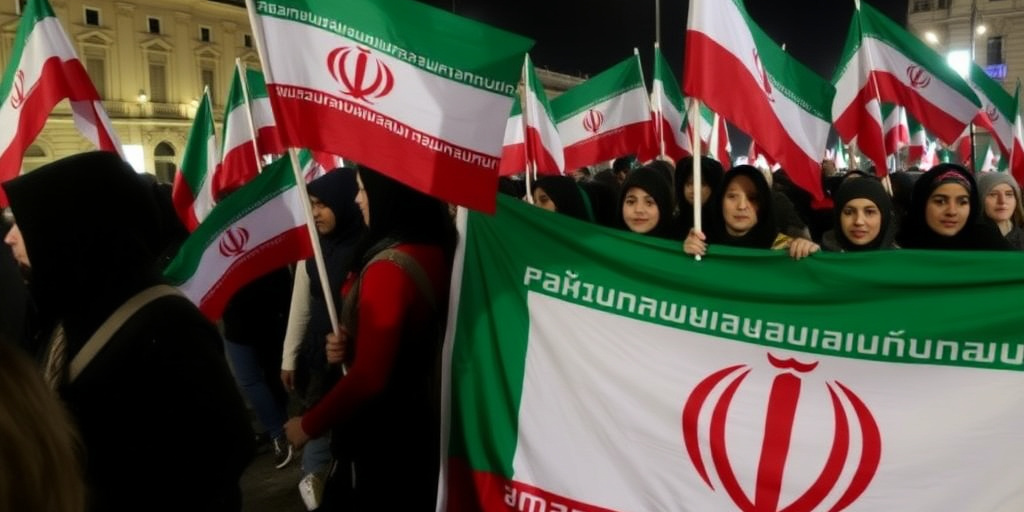 Napoli: corteo e comizio per sostenere il popolo iraniano