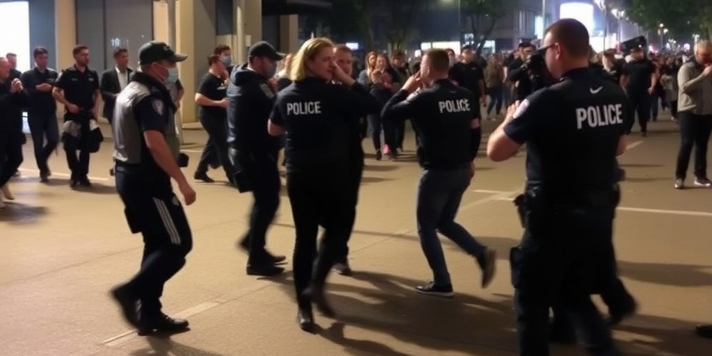 Napoli: polizia e carabinieri fermano rissa tra ultras a Chiaia