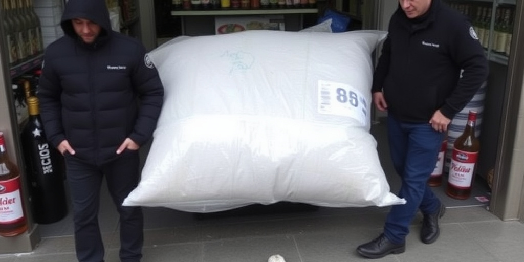 Napoli: traffico di droga spagnola scoperto in distributore di bevande, tre arresti e 10.000 euro in contanti