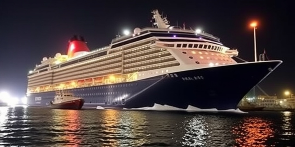 Nave di linea urta banchina a Civitavecchia, nessun ferito a causa di forti venti libeccio