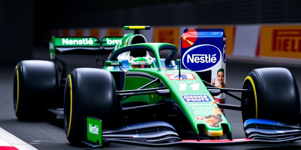 Nestlé presenta nuovo prodotto per la Formula 1: 12 Gran Premi nel 2026, a partire dall’Australia