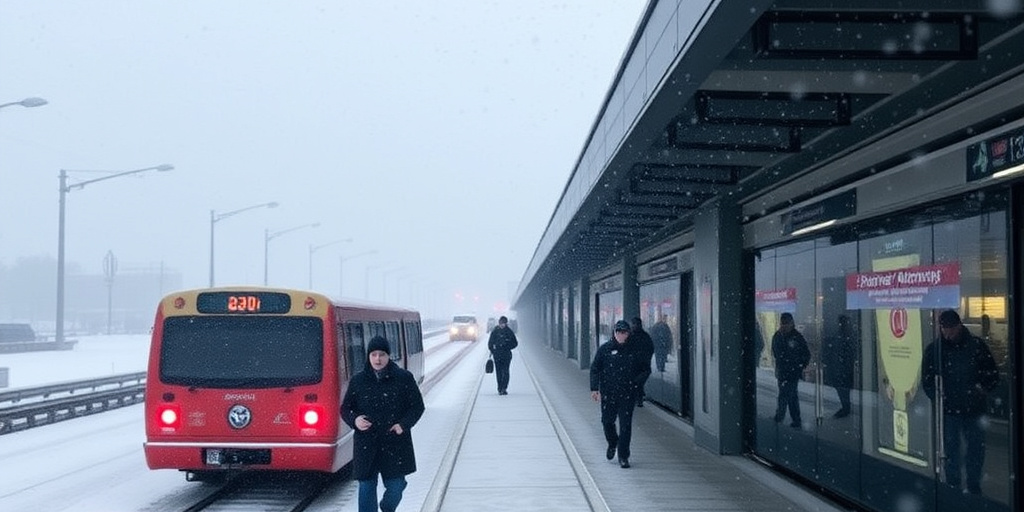 Neve causa chiusura dell'aeroporto di Washington e fermo dei traghetti a New York