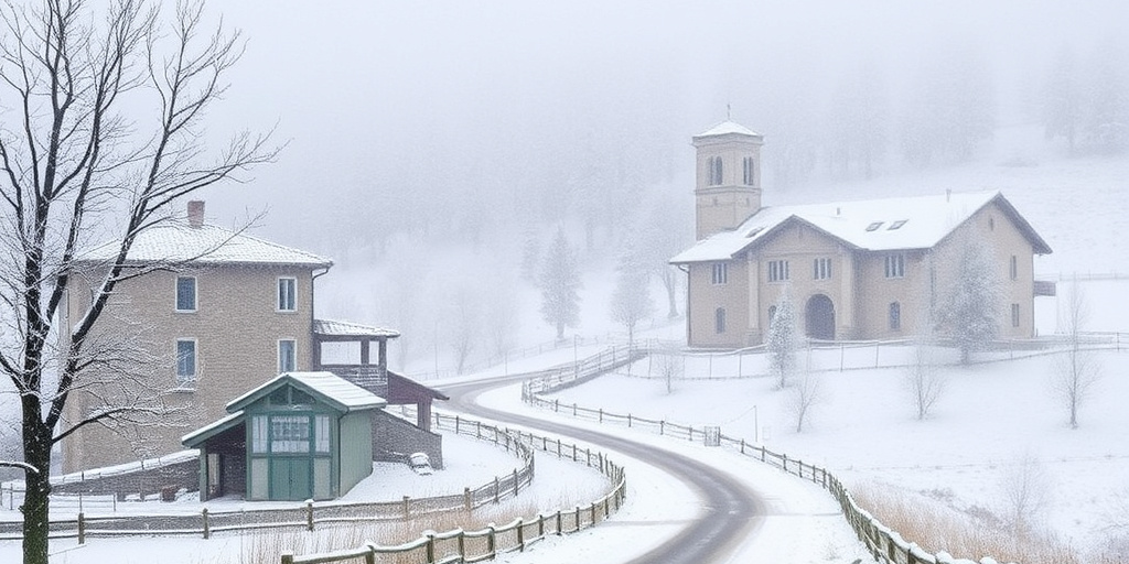 Neve e ghiaccio in Mugello: anche a bassa quota, allerta valida fino alle 20:00