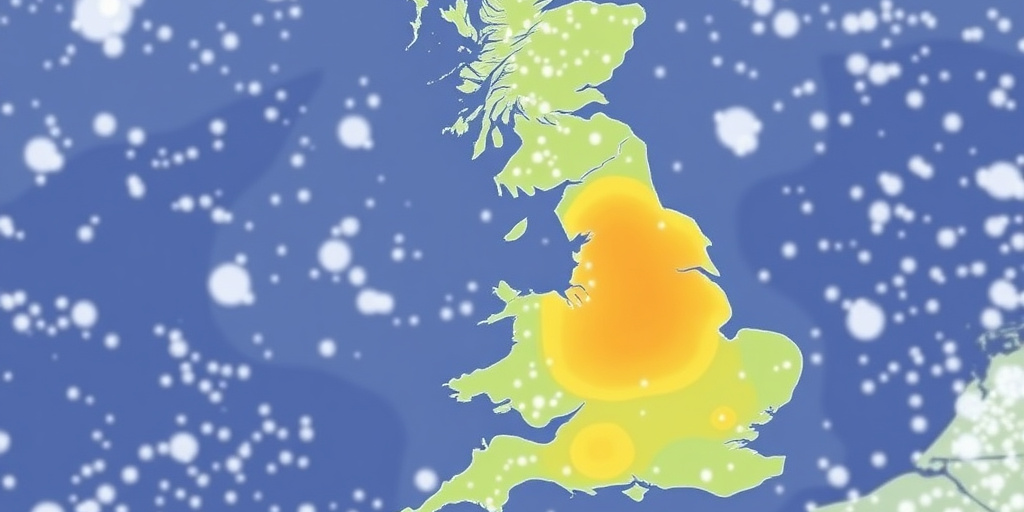 Neve e ghiaccio in gran parte del Regno Unito durante il nuovo anno: avvisi del Met Office