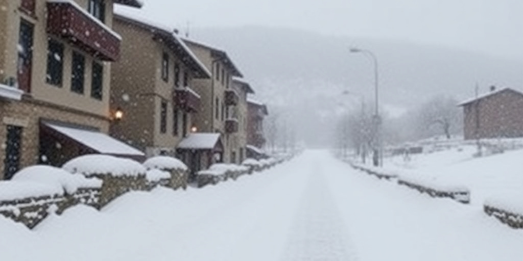 Neve fino alle quote collinari nell'Alto Mugello: accumuli sotto i 5 cm e rischio di ghiaccio