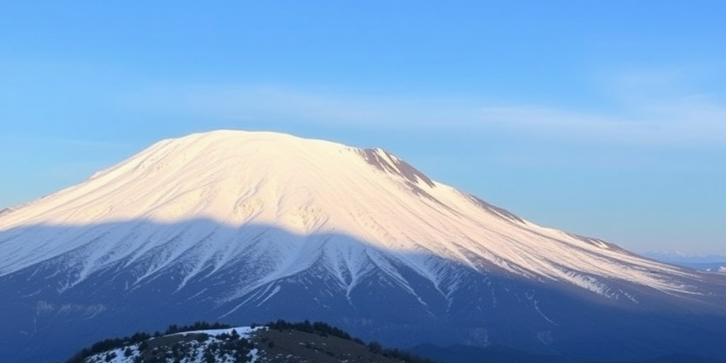 Neve sul Cervati: la vetta più alta della Campania imbiancata