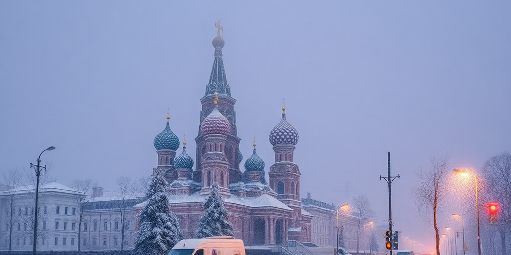 Nevicata del 9 gennaio: una delle cinque più intense in 146 anni di osservazioni meteorologiche a Mosca