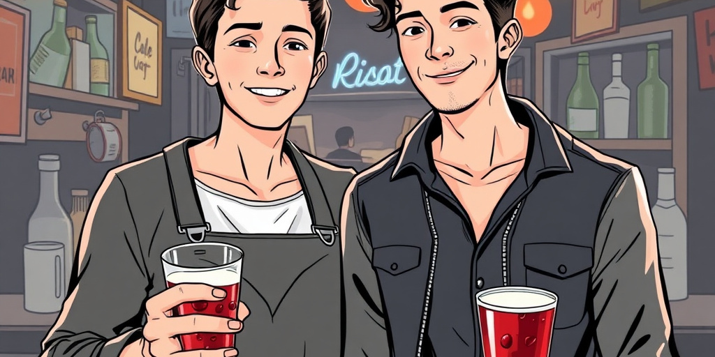 Nico, gommista di giorno e gestore di club di scambio di coppia di notte