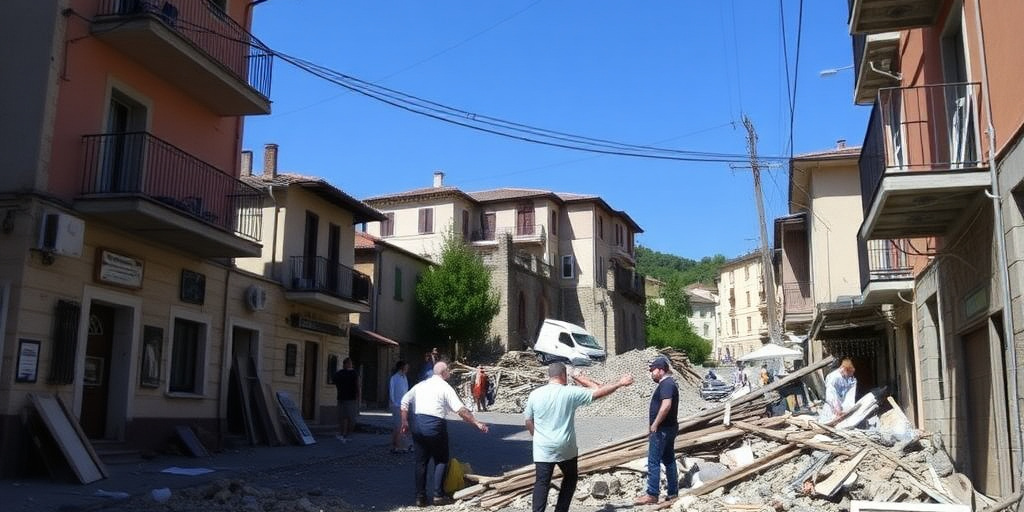 Niscemi: la prevenzione teorica di Musumeci non ha evitato la tragedia, ricostruzione in programma